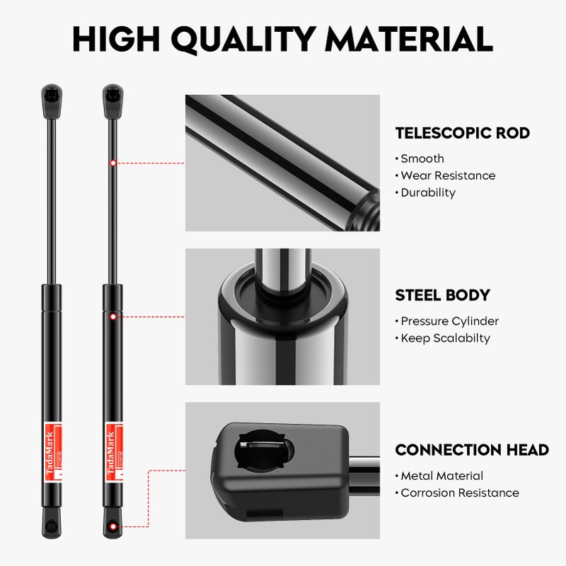 TadaMark 2 Pcs Front Hood Lift Supports Struts Shocks Fit for 2003-2008 Infiniti FX35 FX45 SG371003 6365 PM1059 - Image 2